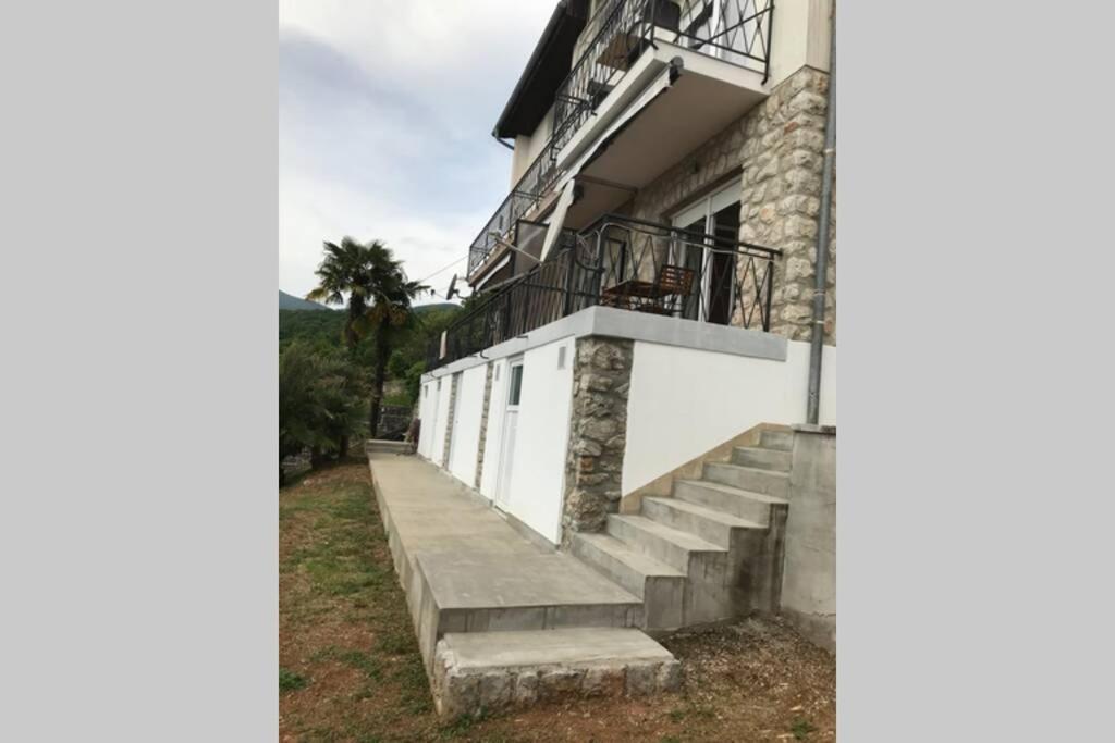 Breathtaking Sea View App For 2+1, Bbq ...... Lägenhet Opatija Exteriör bild