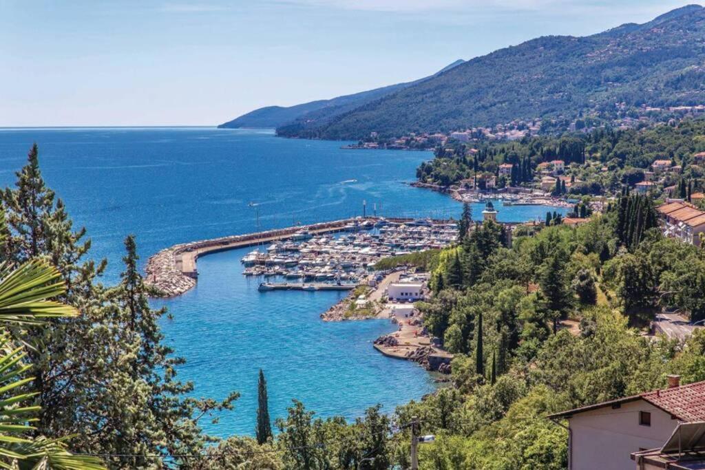 Breathtaking Sea View App For 2+1, Bbq ...... Lägenhet Opatija Exteriör bild